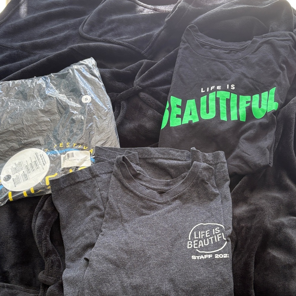 Life is Beautiful Music Festival shirts